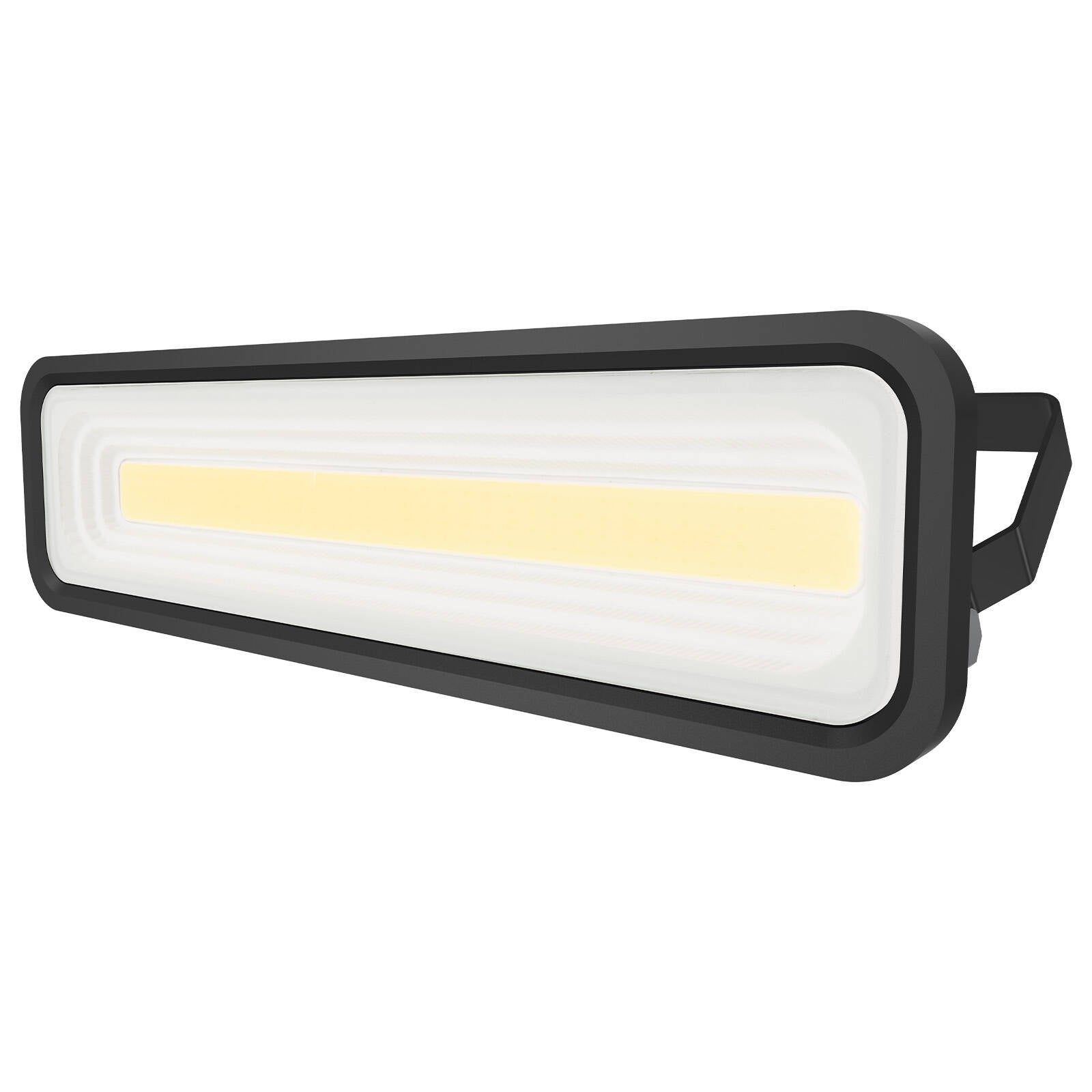 DETA 30W 240V Black LED Slim Profile Security Flood Light, Diecast Aluminium Outdoor DET603B