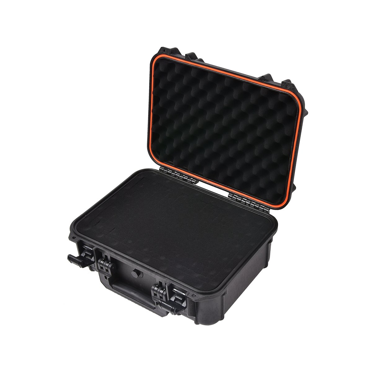 Tactix Tough Case in Black - Large, IP65 Water & Dust Resistant Storage Case