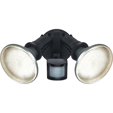 HPM Twin LED Security Light with Sensor, 2 x 1100lm 240V Motion Floodlight, Dusk to Dawn