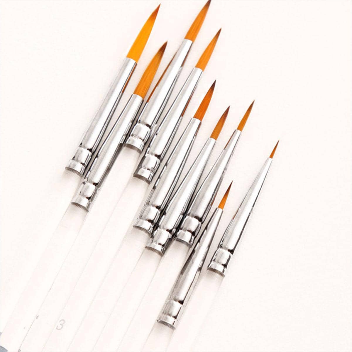 Detail Paint Brushes - 6 Pack, Extra Fine - view 4