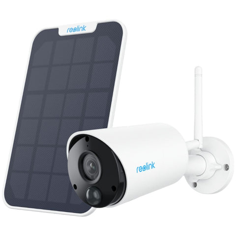 Reolink Argus Eco Wireless Battery Security Camera with Solar Panel - 3MP, 10m Night Vision - BWB2K07SP
