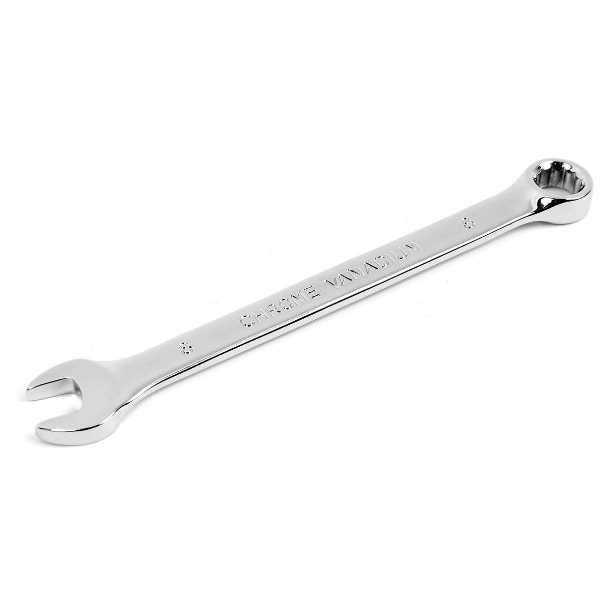Trojan 8mm Combination Spanner, Chrome Vanadium 12 Point Ring End