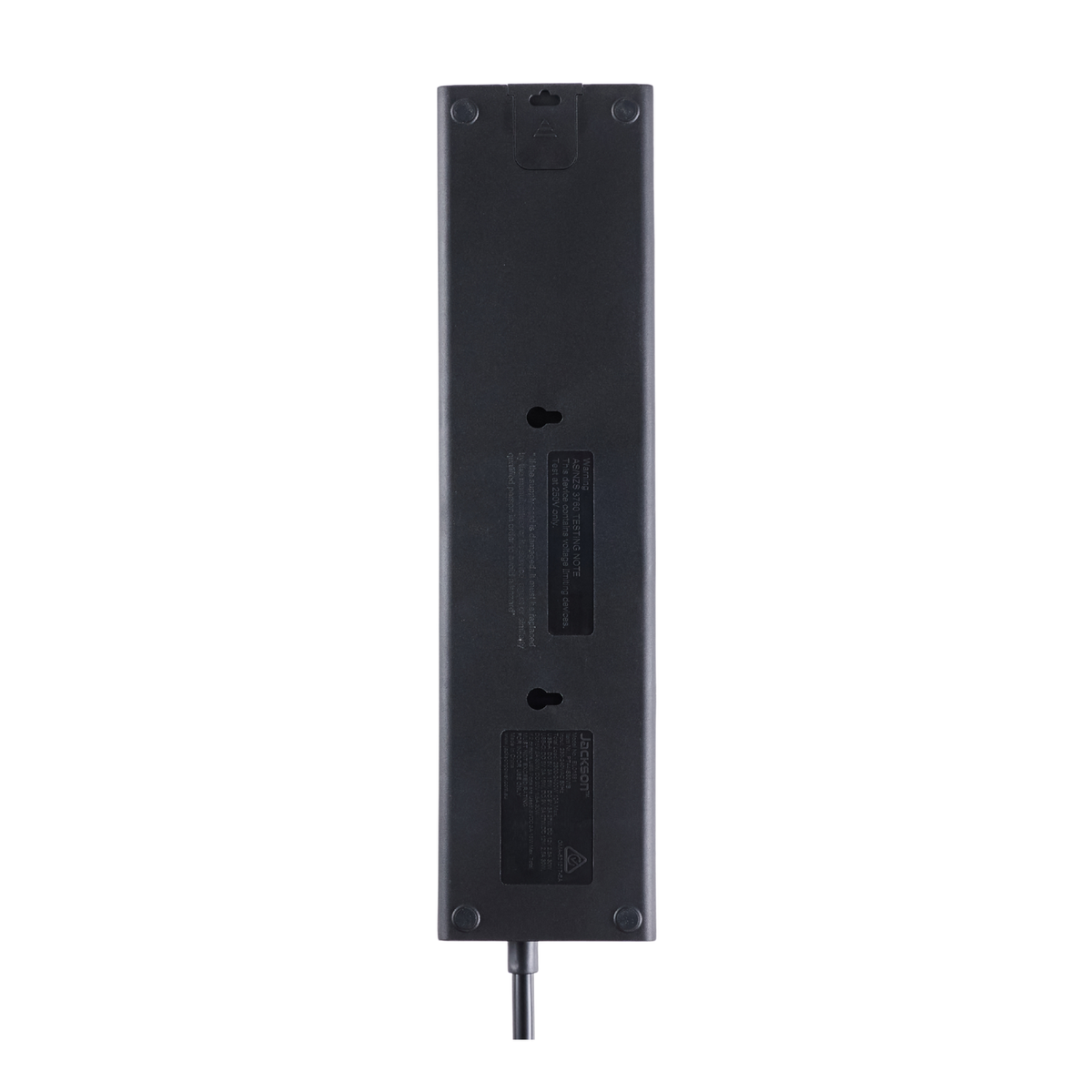 Jackson 4 Outlet Individually Switched Powerboard, USB-A x2 & USB-C PD30W x2, 350J Surge, Black