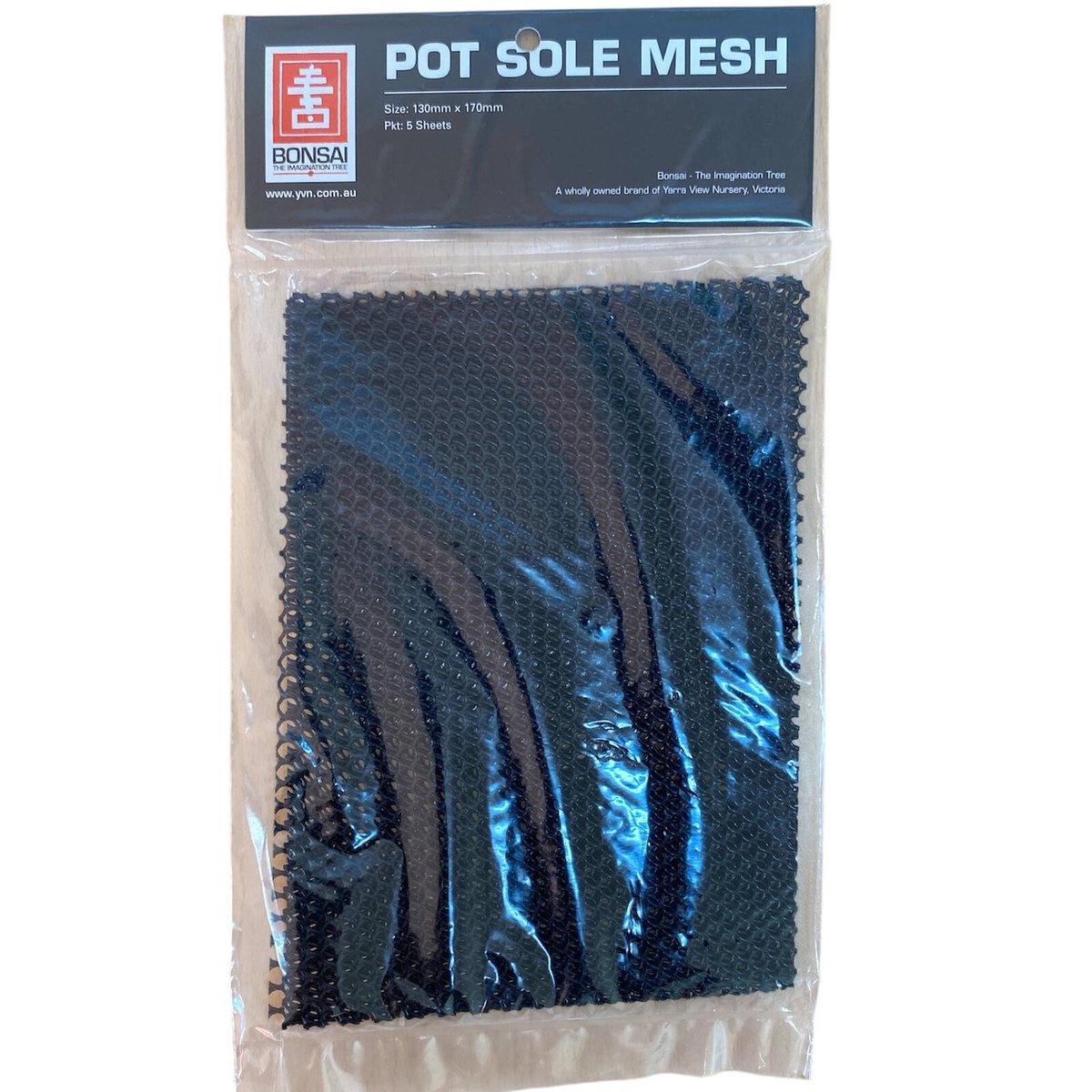 Bonsai Access Firm Pot Mesh - 5 Pack - Good Drainage - Easy Cut - SuperSaverAU - view 1