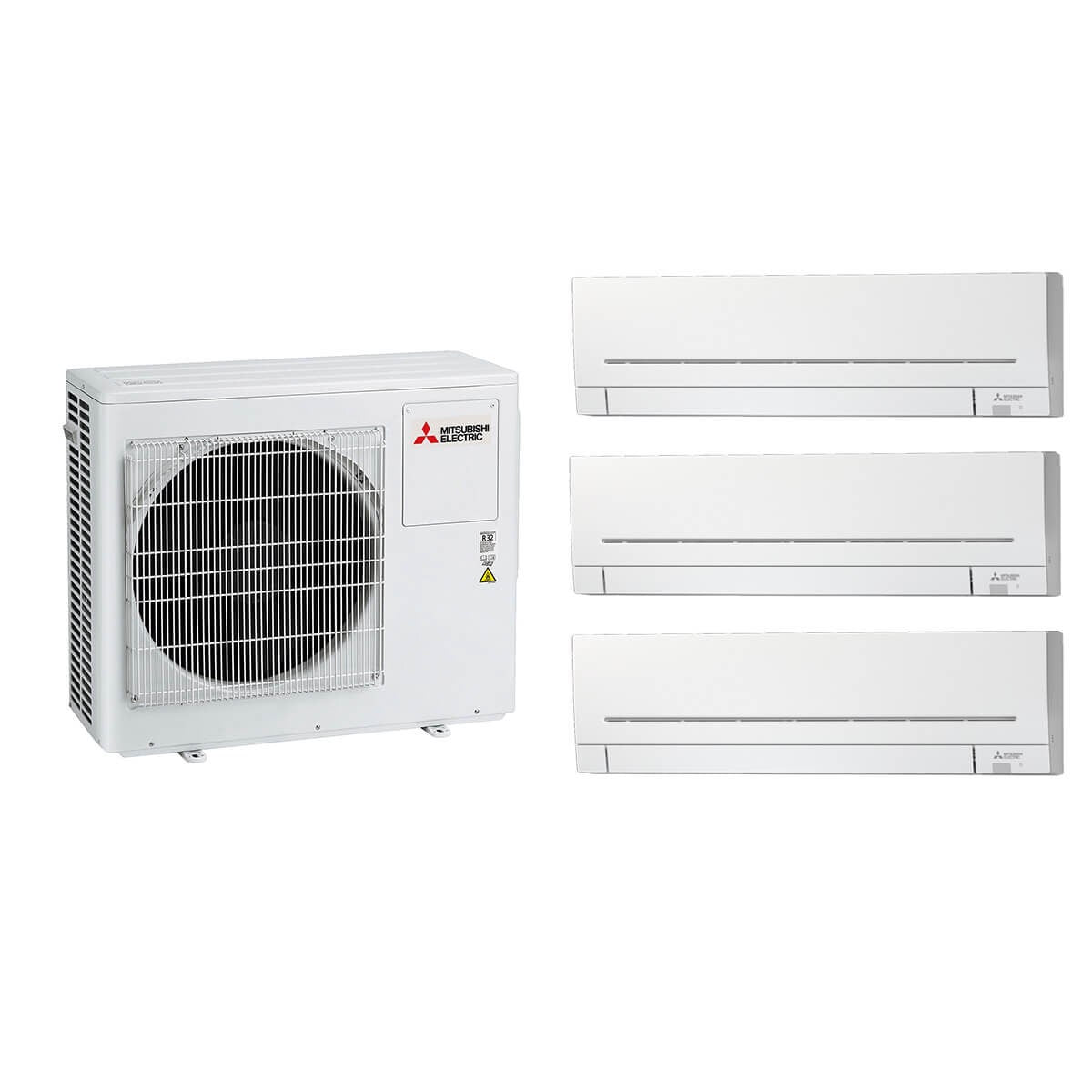 Mitsubishi Electric 7.1kW Multi Split System Air Conditioner - 3 Indoor Units - DRED Enabled - MXZF71KIT1