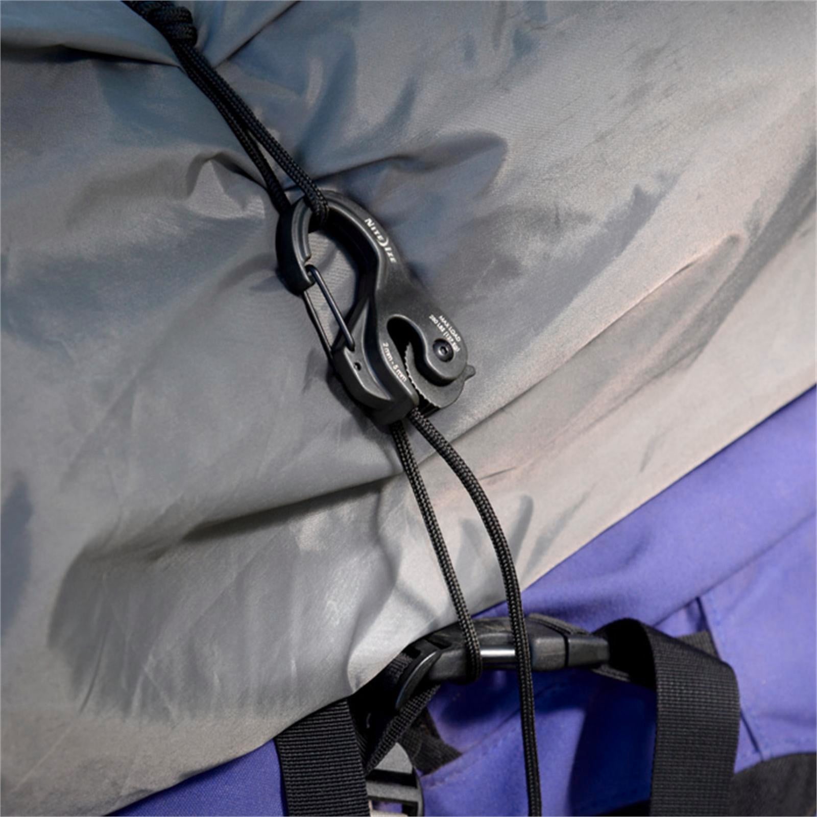 Nite Ize CamJam XT Large Aluminium Rope and Cord Tightener Black