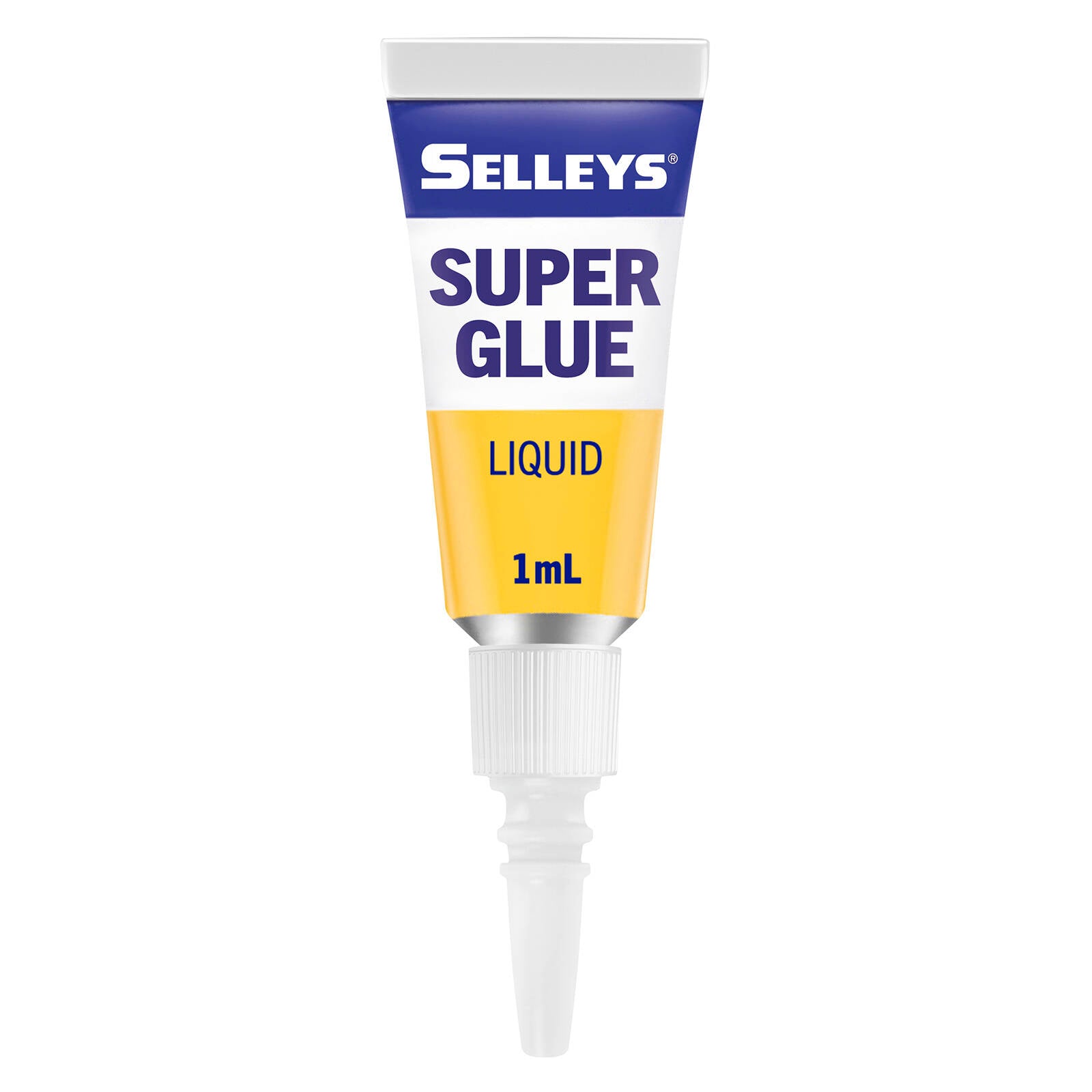 Selleys Super Glue Single Shot 5 x 1ml, Dries Clear Fast Bonding