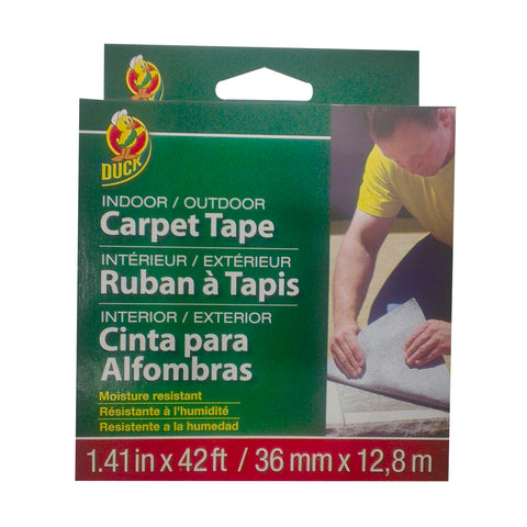 Ideal 38mm x 12.8m Indoor/Outdoor Carpet Tape, Double Sided Moisture Resistant