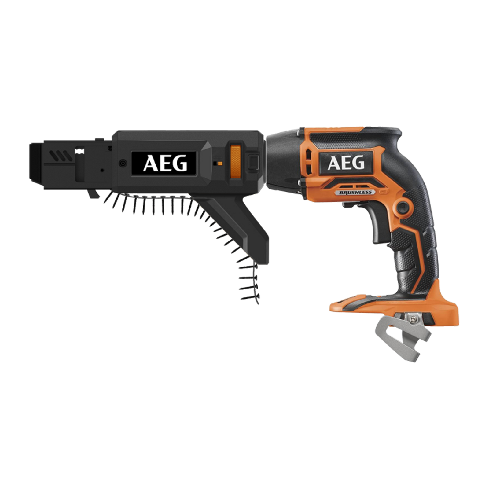 AEG 18V Brushless Collated Screwdriver Skin Only A18CSRB0 Cordless