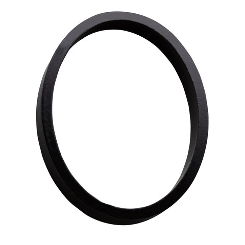 Sandleford Slimline House Number 0 120mm Black Steel, Powder Coated Weather Resistant