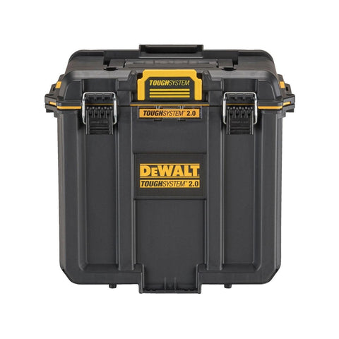 Dewalt Toughsystem 2.0 Half Width Tool Box - 20L - IP65 Dust & Water Resistant - SuperSaverAU - view 1