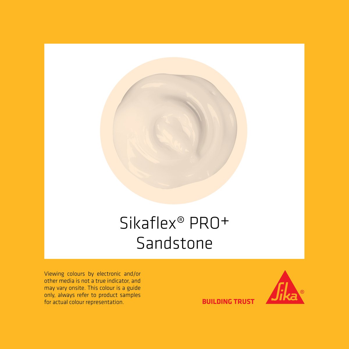 Sika 310ml Sandstone Sikaflex Pro+ Polyurethane Sealant