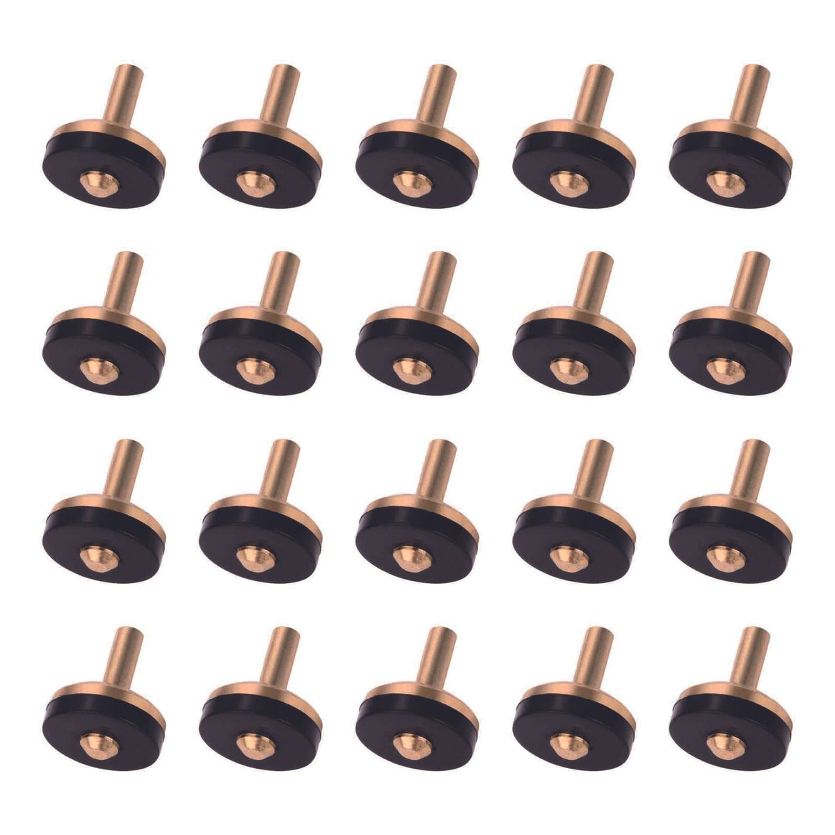 Kinetic 12mm Brass Tap Valve - 20 Pack - Leak-Free Connections - SuperSaverAU - view 1