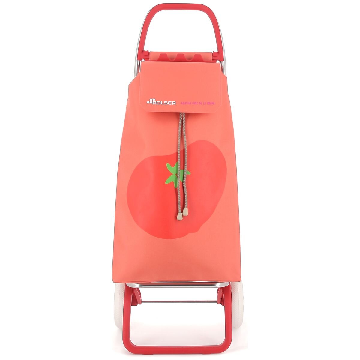 Rolser Serrella LN Agatha Ruiz de la Prada 2/4 wheel foldable trolley - 43L - Tomato Coral - R-SER007-3127