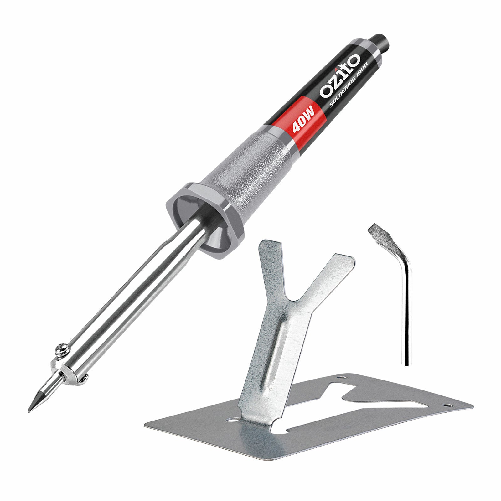 Ozito 40W Soldering Iron 450C Interchangeable Tips