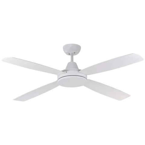 Mercator Nemoi 137cm DC Ceiling Fan - White, 6-Speed Remote, Tropically Rated ABS - FC700134WH