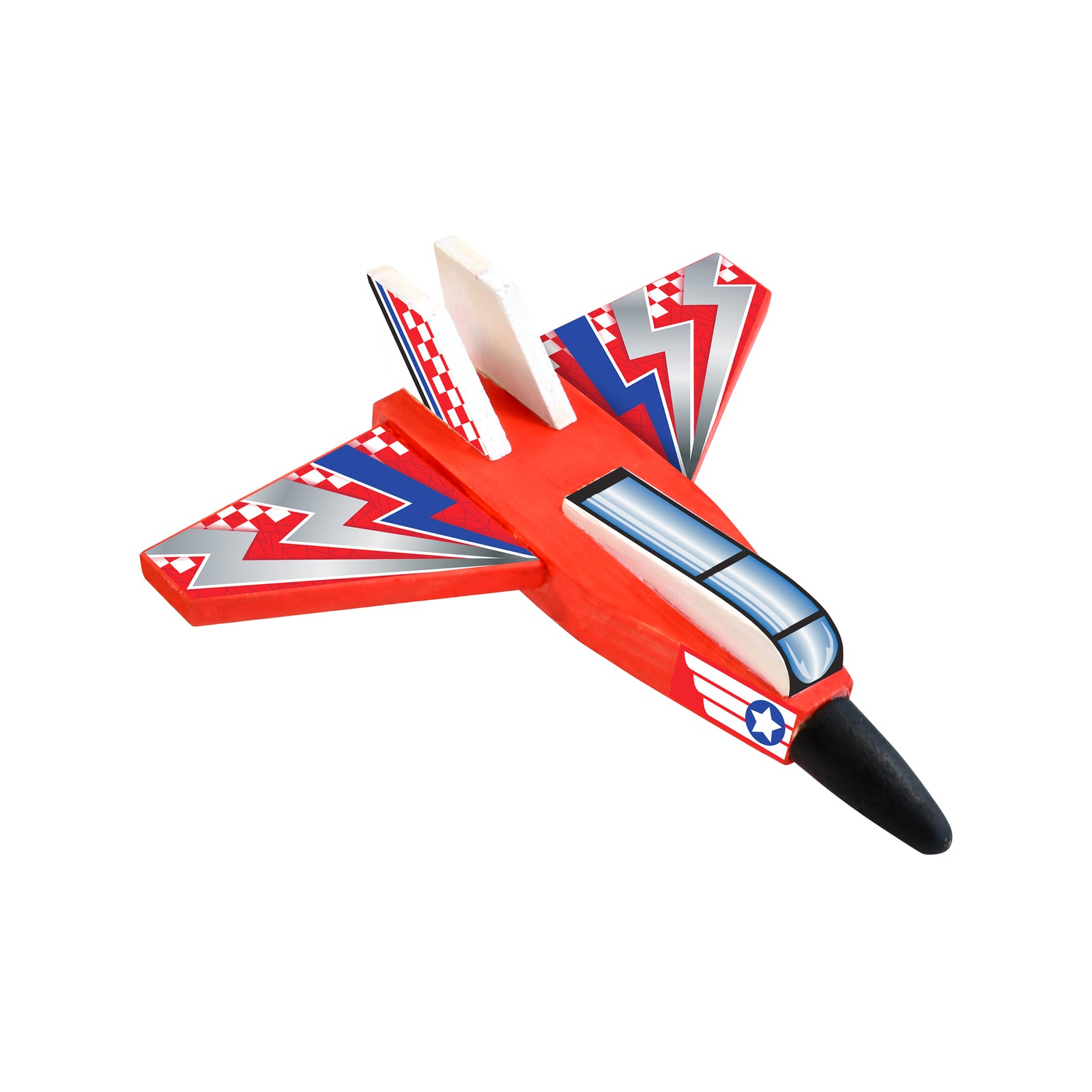 Boyle Wood Craft Project Kit Small Jet Plane DIY Indoor Model