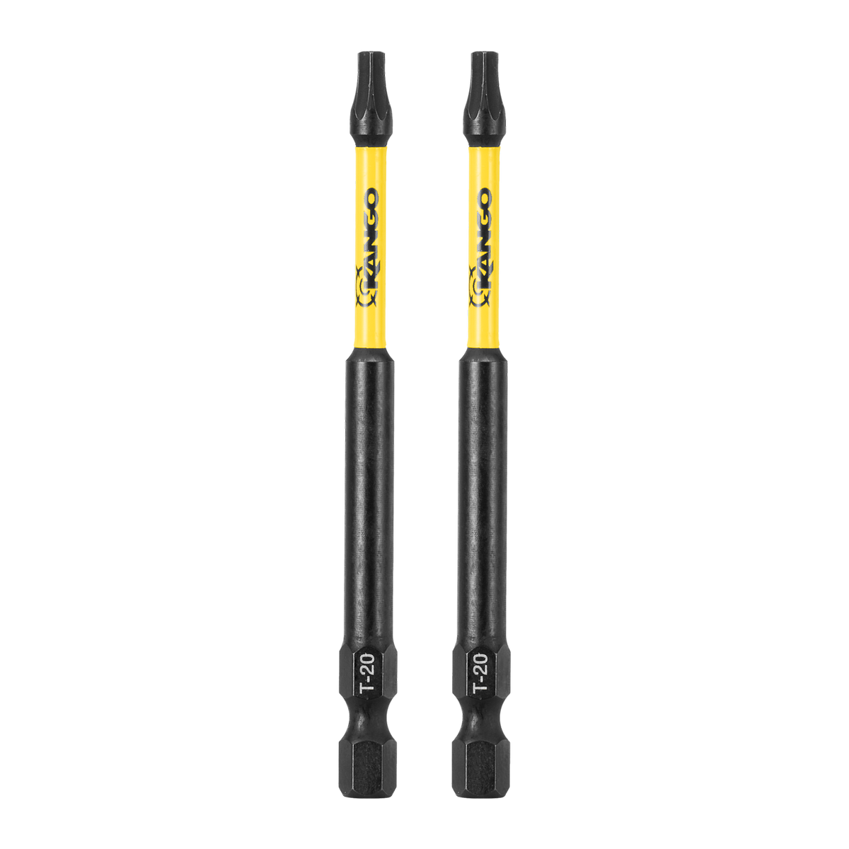 Kango 89mm TX20 HYPERTORQUE Impact Driver Bits 2 Pack - High Torque - Magnetised Tips - SuperSaverAU - view 2