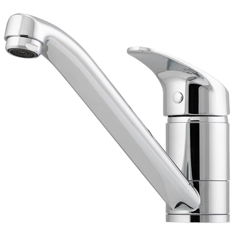 Oliveri Single Lever Kitchen Mixer Tap - Chrome Finish, Brass Body, 5 Star WELS - LON580FCR