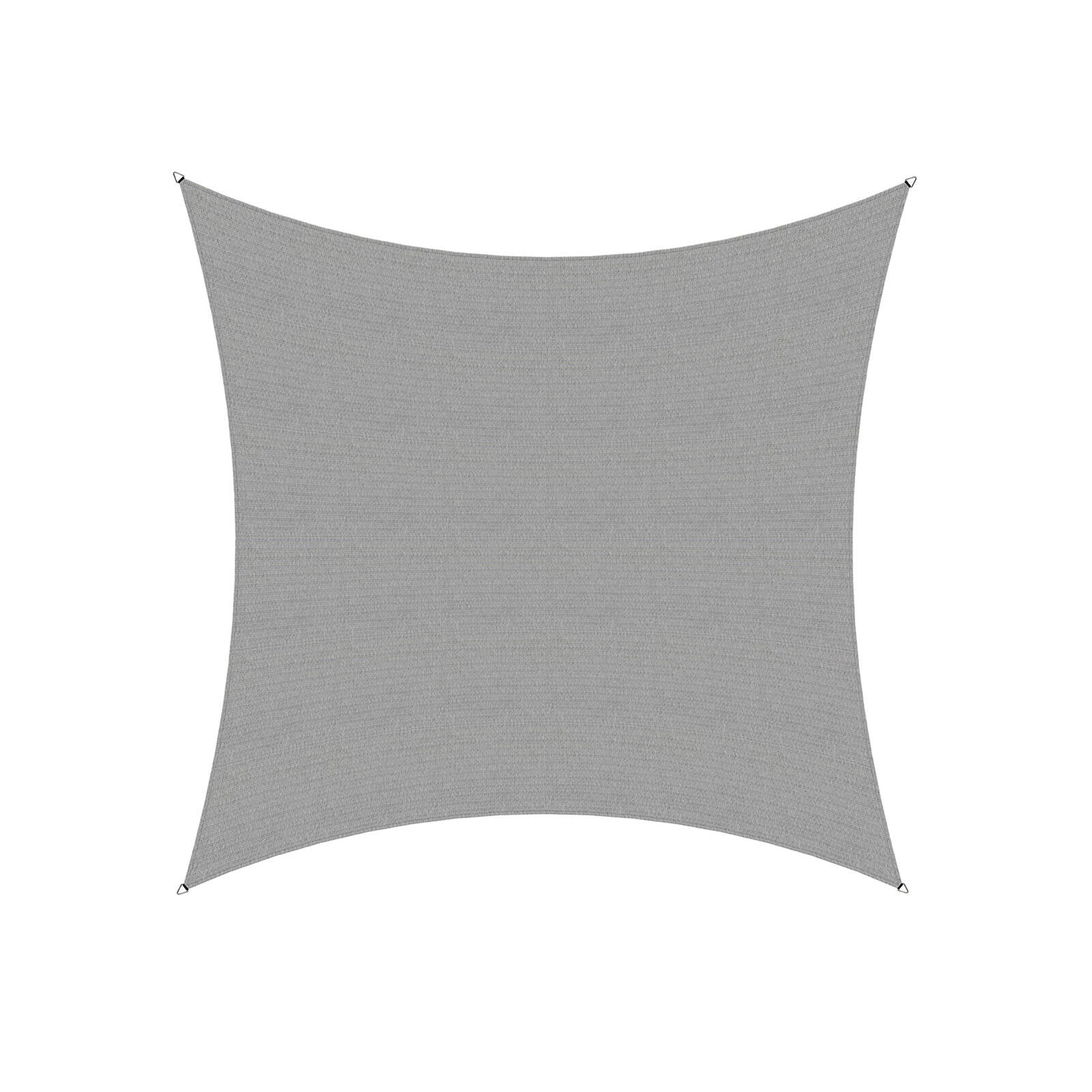 Coolaroo 5.4 x 5.4m Stone Square Commercial Grade Shade Sail - 95% UV Block