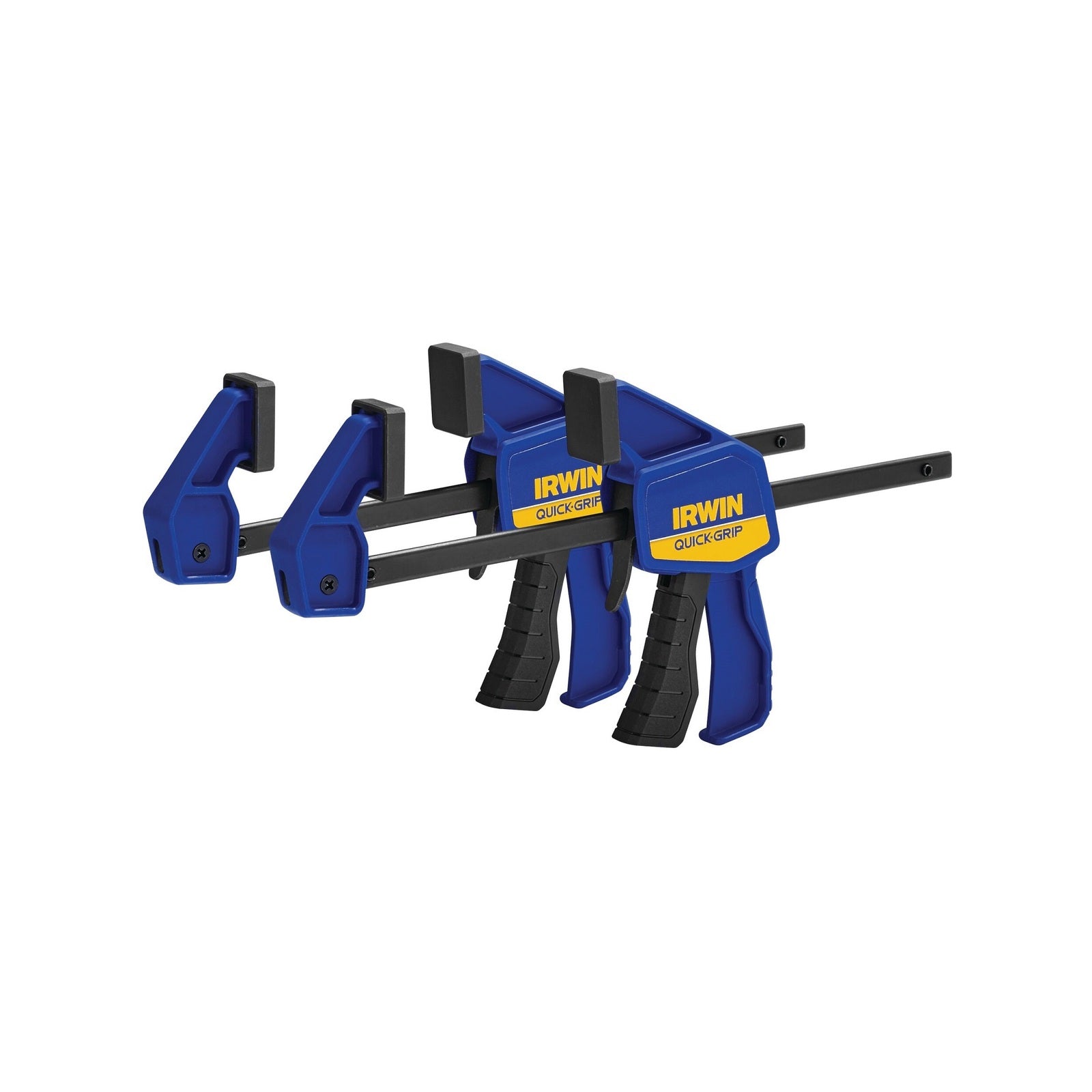 Irwin 150mm Quick-Grip Mini Clamp Set 2 Piece Steel One-Handed 63kg