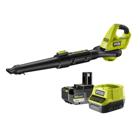 Ryobi 18V ONE+ HP Brushless Garden Blower 5.0Ah Kit R18XBLW35