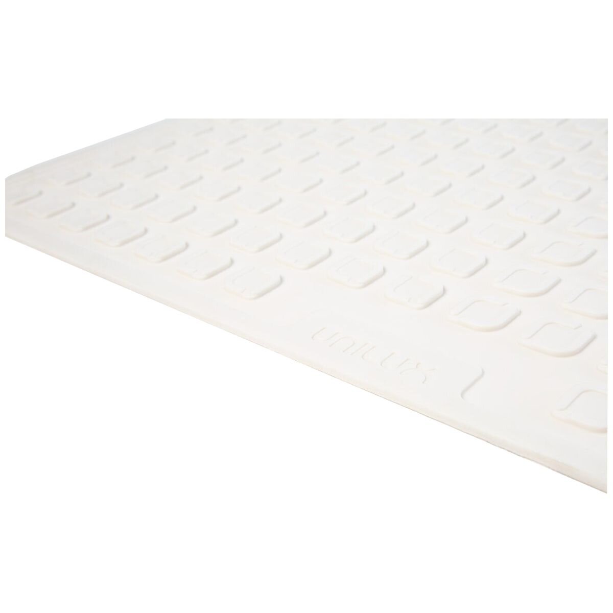Unilux ULX109 Universal Appliance Mat - 600mm Square White Mat for Laundry Appliances - ULX109