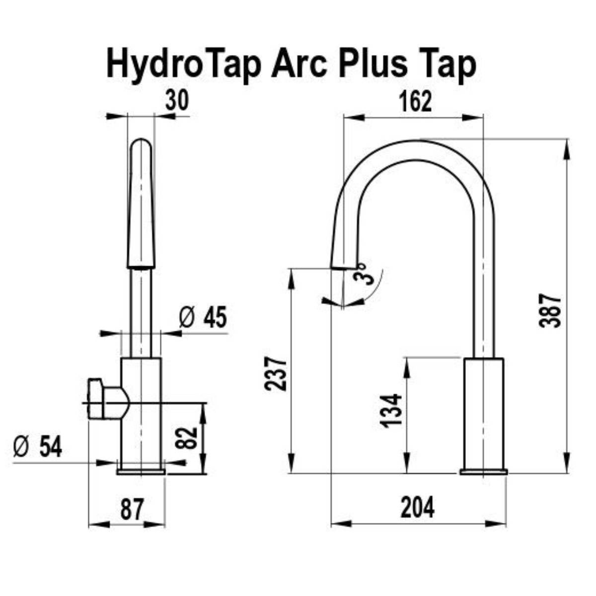 Zip HydroTap G5 Home Arc Plus Boiling Filtered Tap - Matte Black - 5 Year Warranty - H5L786Z03AU