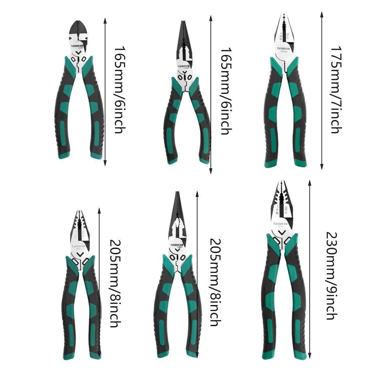 Diagonal Cutting Pliers, Labour-Saving Steel Wire Cutters - 6 Inch (15 cm) - view 4
