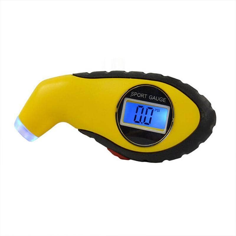 Digital Tyre Pressure Gauge for Car Bike Truck with Backlit Display and PSI Meter - view 2