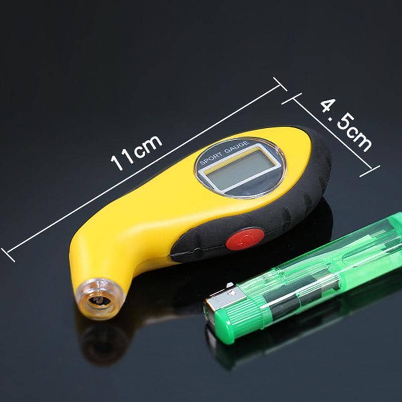 Digital Tyre Pressure Gauge for Car Bike Truck with Backlit Display and PSI Meter - view 3