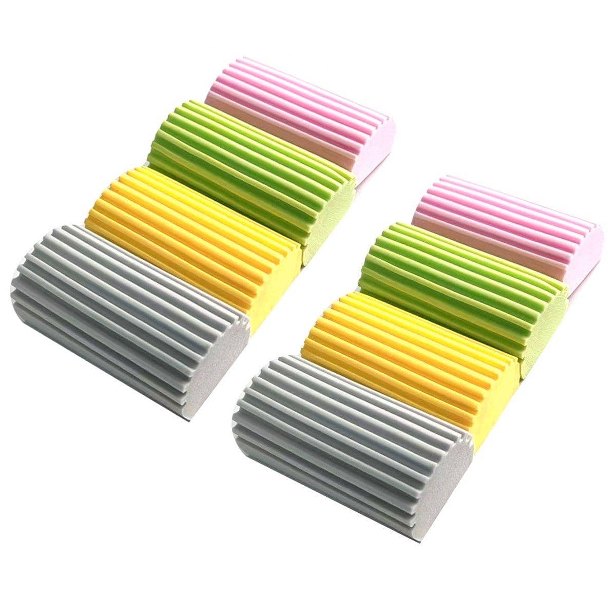Dishwashing Sponge Scrubbers and Scouring Pads Set, Pack of 8 - view 2