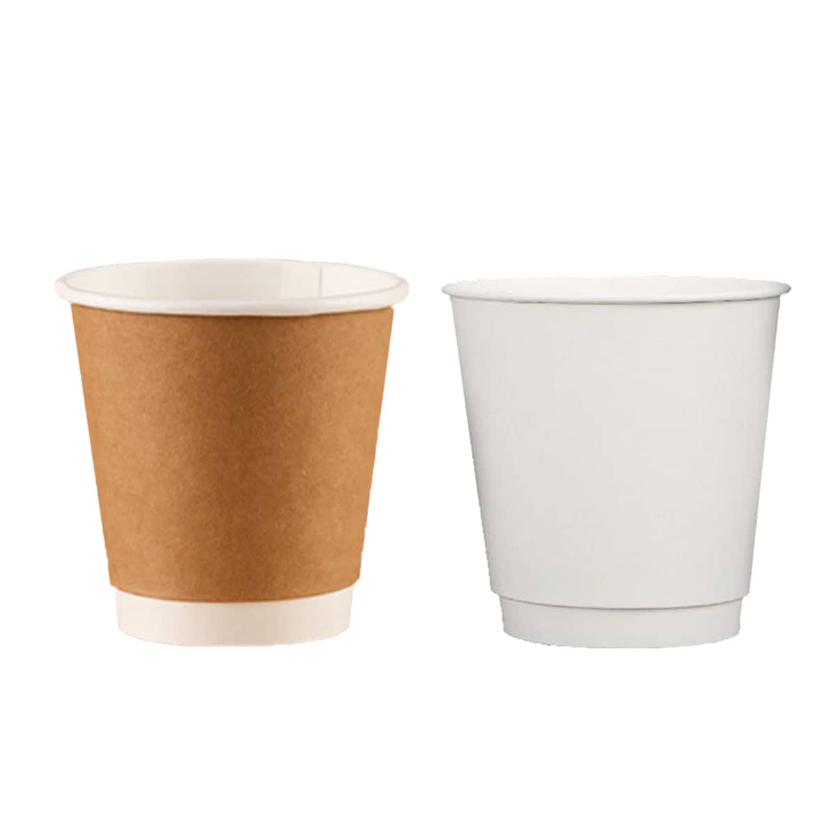 Disposable Coffee Cups 300 ml, Pack of 50, Double-Layer - Brown - view 3