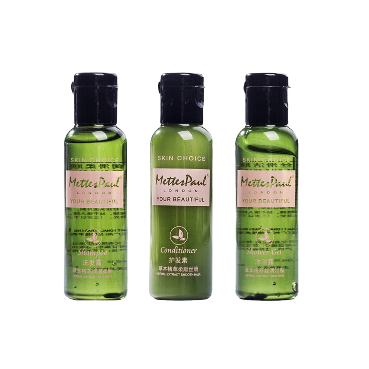 Disposable Hotel Mini Bottles for Guesthouses, Pack of 20 - Conditioner (2.5 x 8.7 cm) - view 3