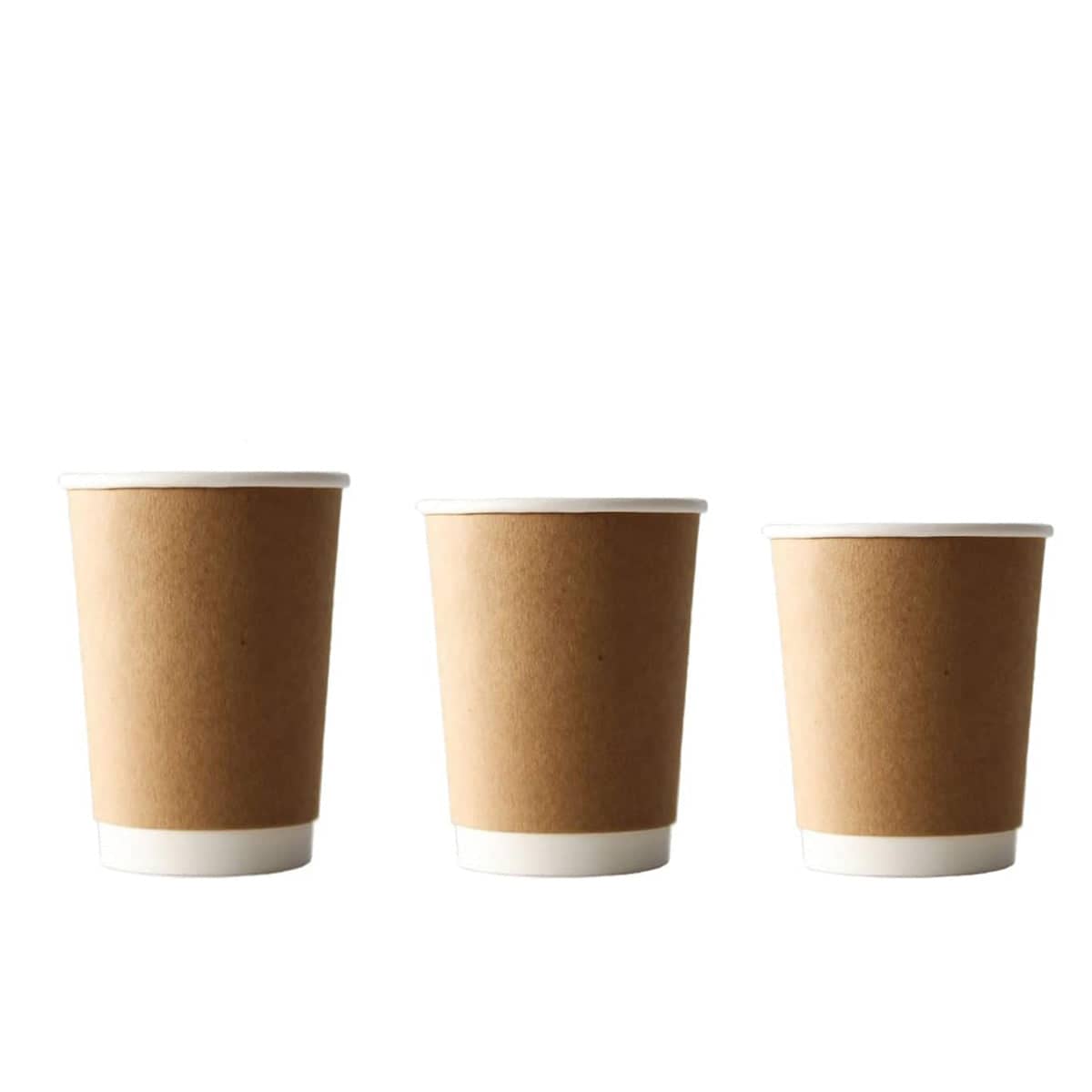 Disposable Paper Coffee Cups - 16 oz, Pack of 50 - view 3