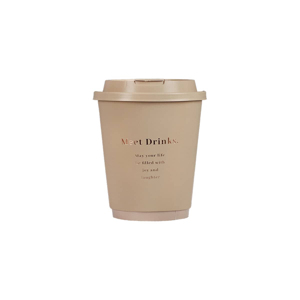 Disposable Paper Coffee Cups with Lids, Pack of 50 - 330 ml