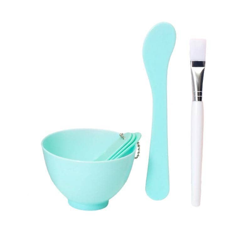 DIY Face Mask Mixing Bowl Set, Pack of 6 - Green