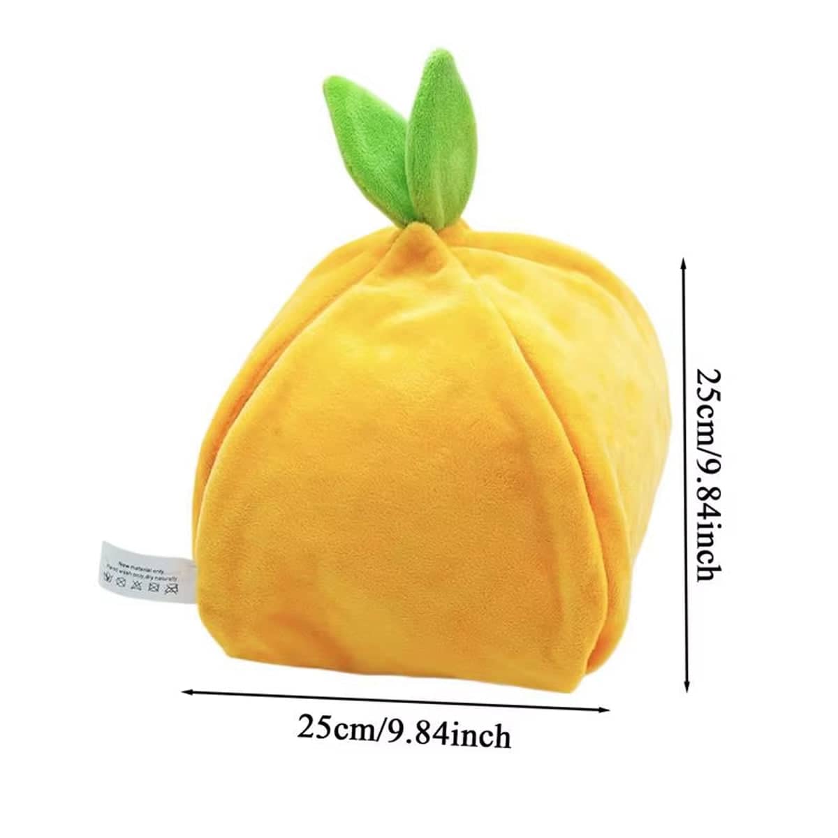 Dog Snuffle Toy Foraging Puzzle for Dogs and Cats - Yellow Fruit Design, 25 x 25 cm - view 3