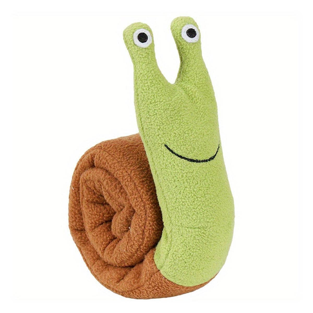 Dog Snuffle Toy Snail Fleece Hide and Seek Slow Feeder - view 2