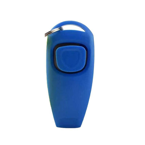 Dog Training Whistle and Clicker Combo - Light Blue