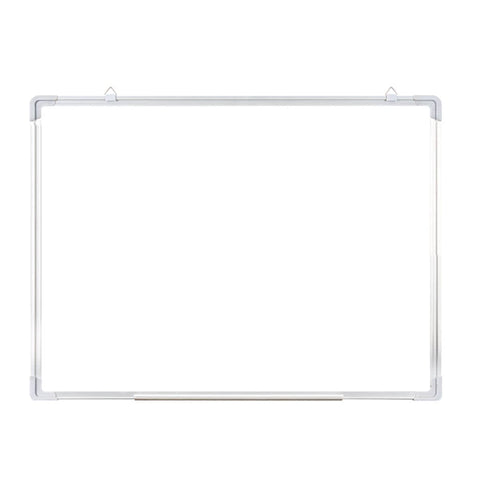 Double Sided Magnetic Whiteboard with Marker Tray - 90 x 120 cm