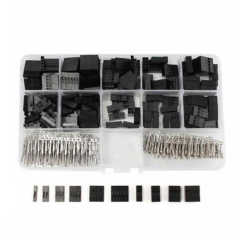Dupont Crimp Pin and Housing Kit for Jumper Wires, 620 Pieces - view 4
