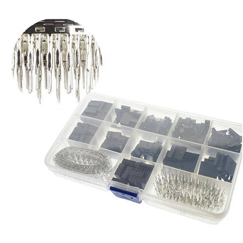 Dupont Crimp Pin and Housing Kit for Jumper Wires, 620 Pieces - view 5