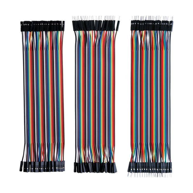 Dupont Jumper Wire Cable Pack of 40 - Male to Female 20 cm - view 3