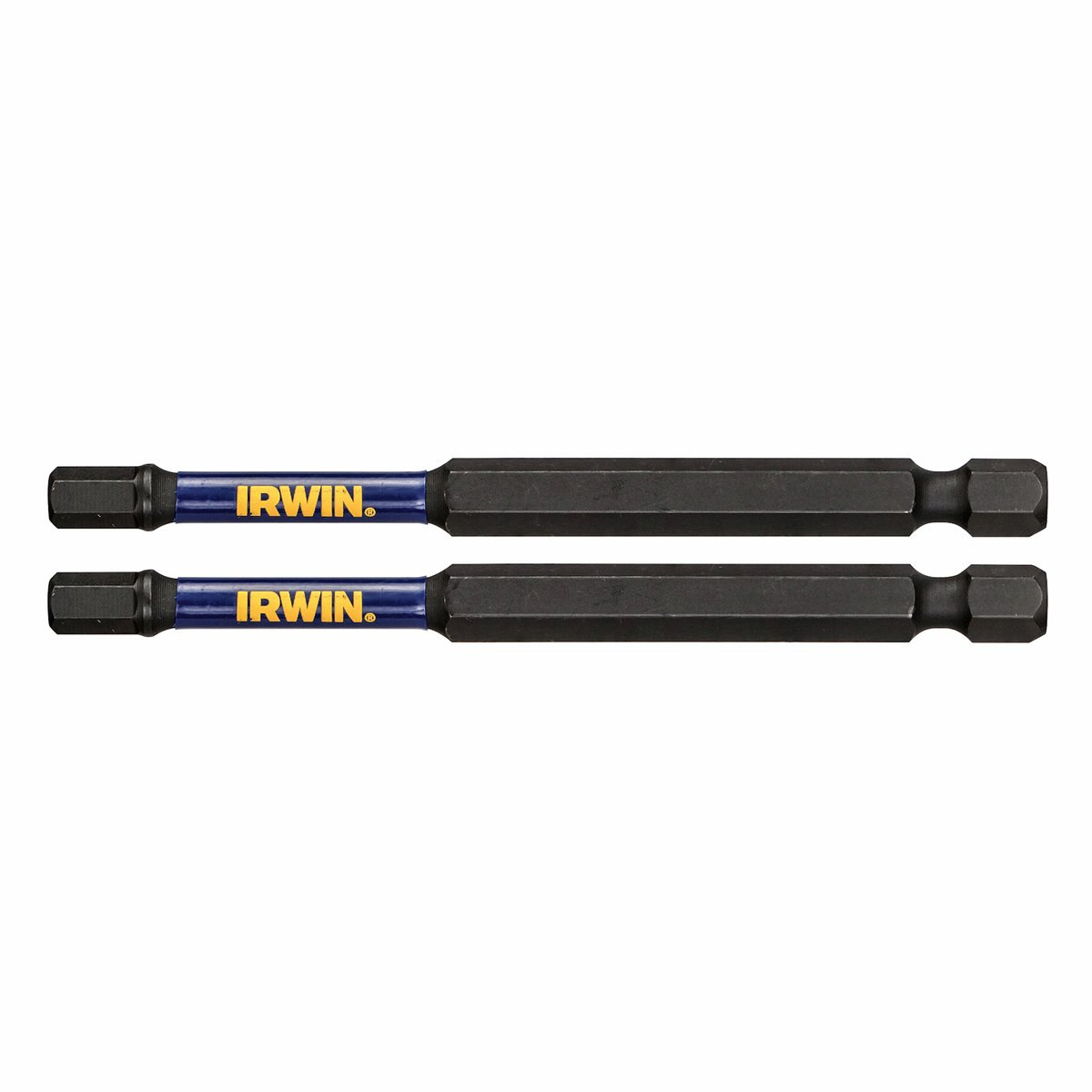 Irwin 89mm Impact Pro Performance Hex 5 Screwdriver Bits 2 Pack