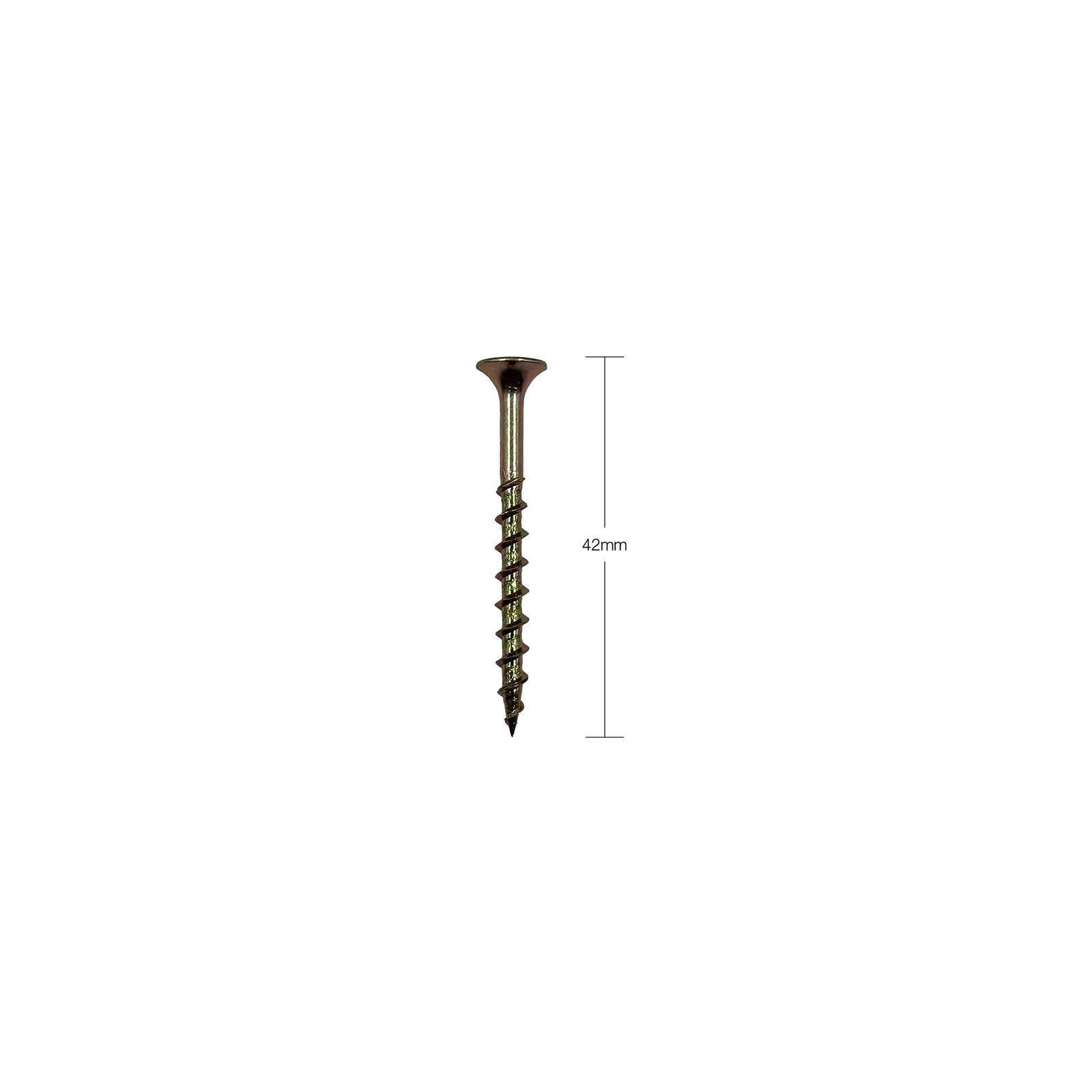 Simpson Strong-Tie 6G x 42mm Zinc Yellow Collated Quik Drive Plaster Screw 500 Pack