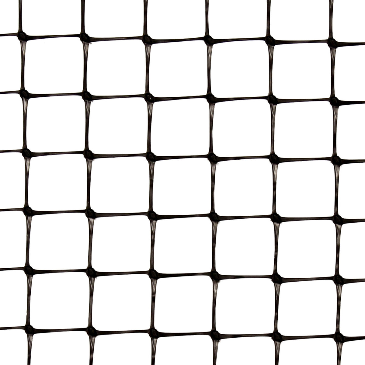 Jack Supa-Net Black Plastic Square Mesh 20mm Grid 60cm x 10m