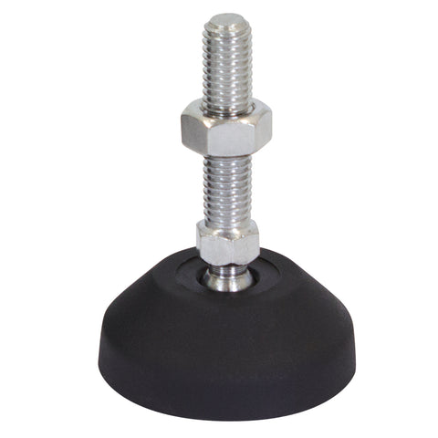 Richmond 60mm x M12 Zinc Plated Ball Jointed Levelling Foot