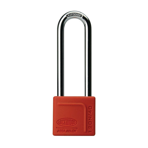 Lockwood 40mm Alloy Silicon Padlock - Heavy Duty - Weather Resistant - SuperSaverAU - view 1