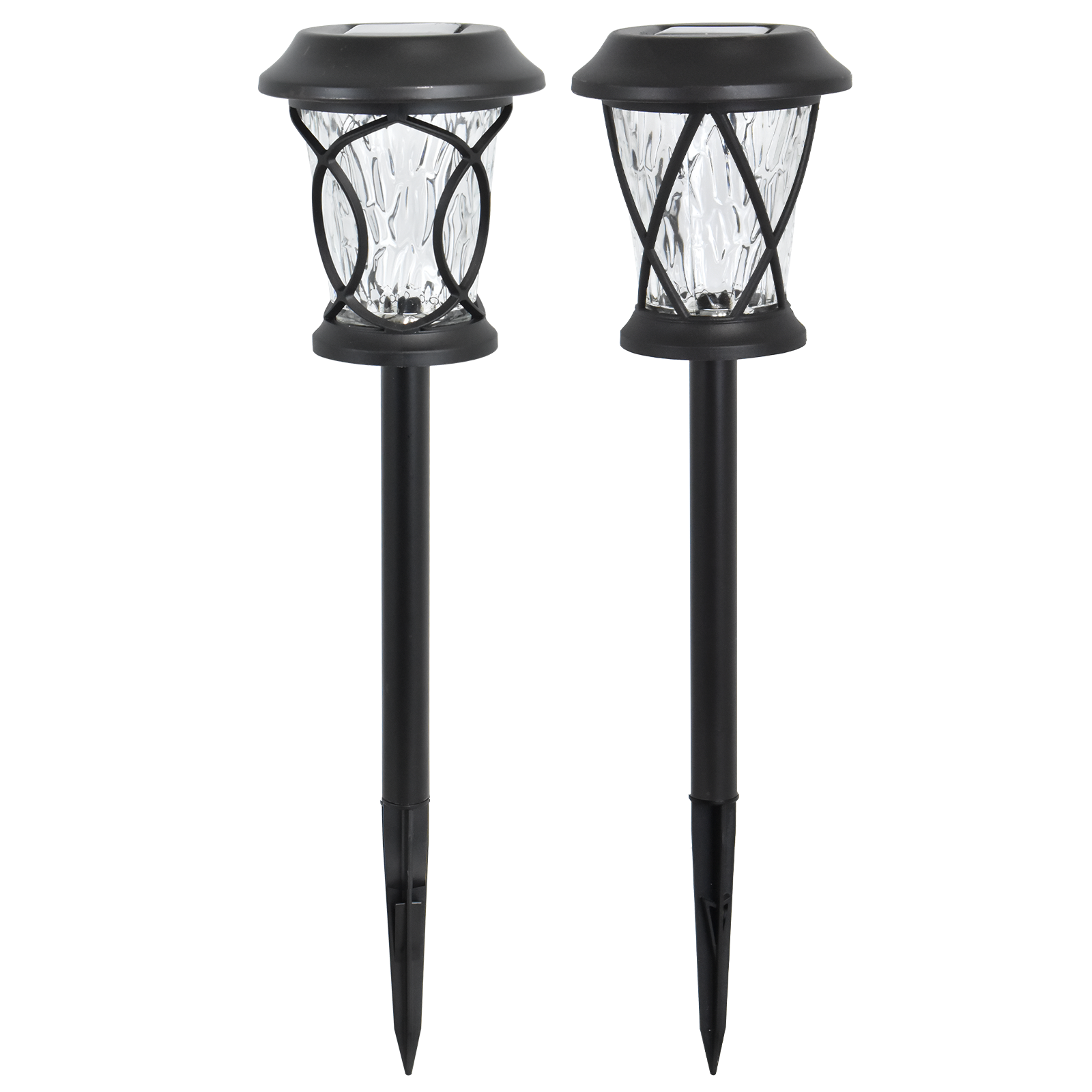 Click Douglas Solar LED Pathway Light Stainless Steel & Glass
